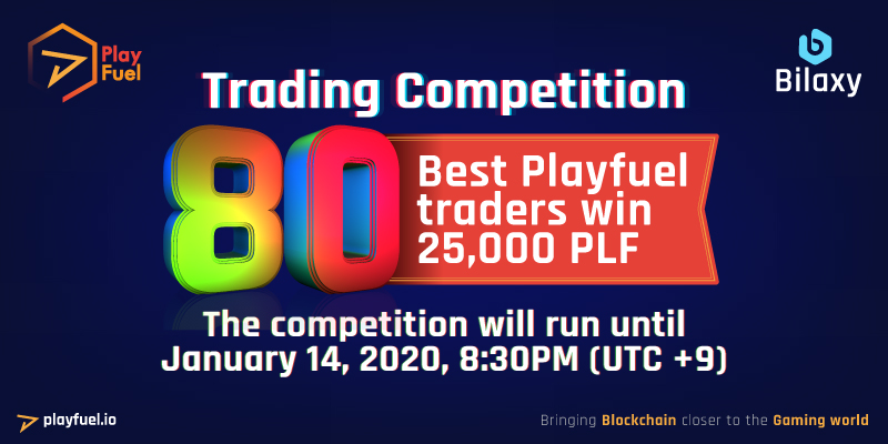 25,000 PLF Giveaway from Bilaxy